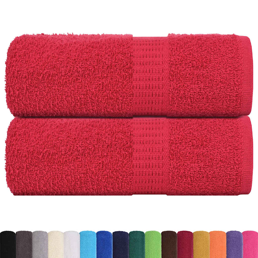 Gastendoekjes FROGN 2 st 30x50 cm 360 g/m² rood is nu te koop bij PeponiXL, paradijselijk wonen!