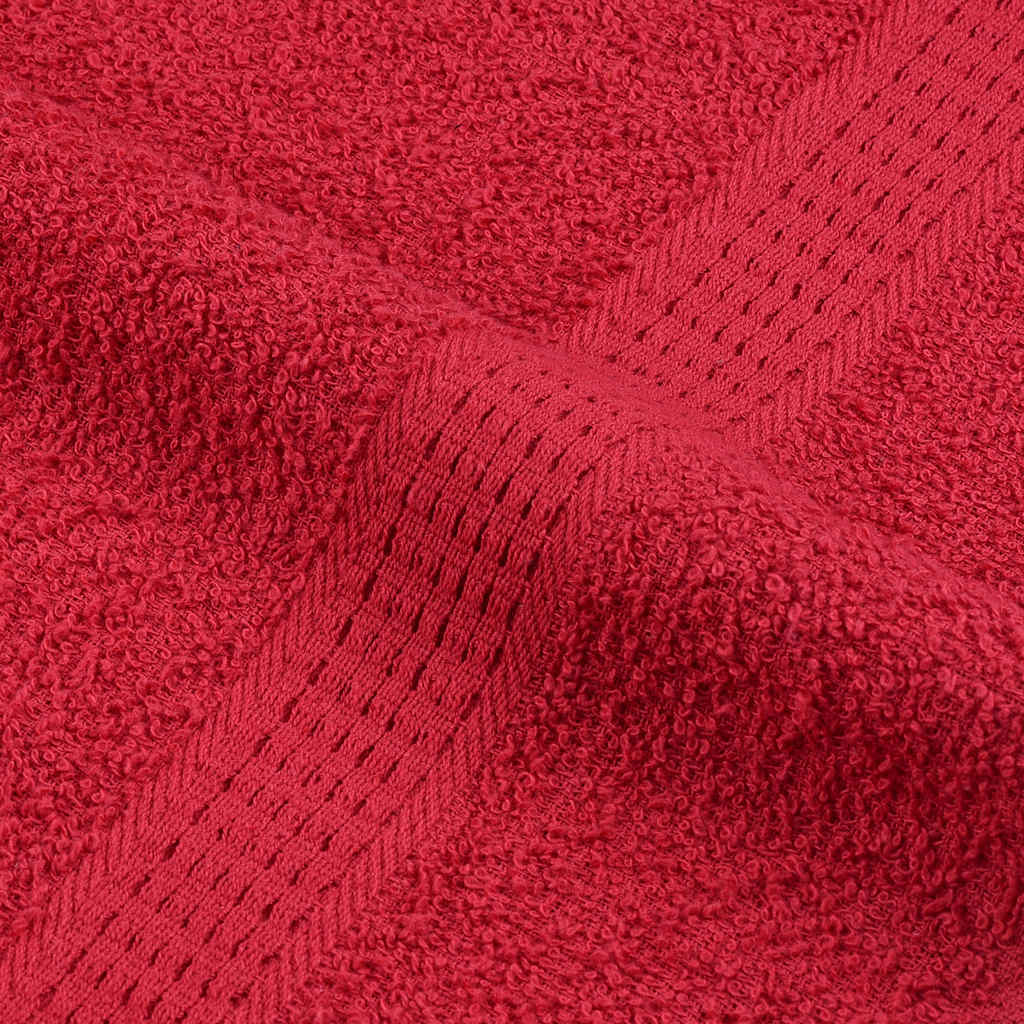 Douchehanddoeken FROGN 2 st 70x140 cm 360 g/m² rood is nu te koop bij PeponiXL, paradijselijk wonen!