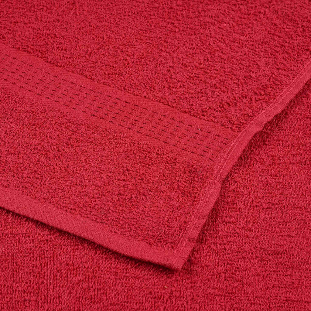 Saunahanddoeken FROGN 4 st 80x200 cm 360 g/m² rood is nu te koop bij PeponiXL, paradijselijk wonen!