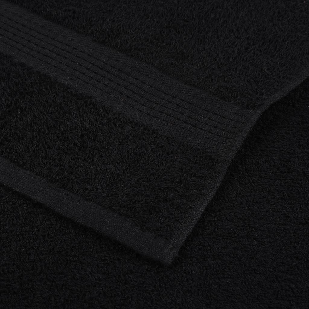 Washandjes FROGN 10 st 30x30 cm 360 g/m² zwart is nu te koop bij PeponiXL, paradijselijk wonen!