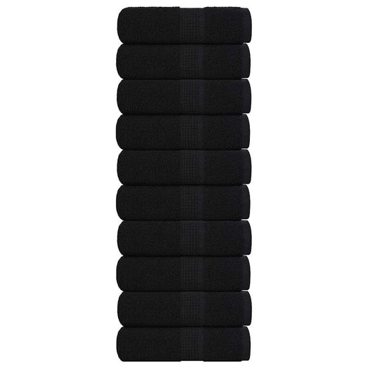 Gastendoekjes FROGN 10 st 30x50 cm 360 g/m² zwart is nu te koop bij PeponiXL, paradijselijk wonen!