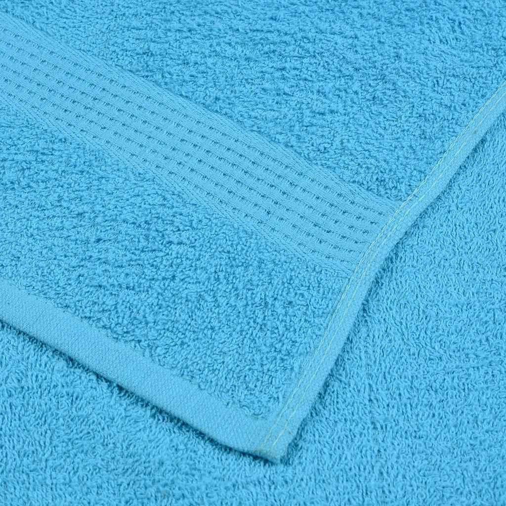 Douchehanddoeken FROGN 2 st 70x140 cm 360 g/m² turquoise is nu te koop bij PeponiXL, paradijselijk wonen!