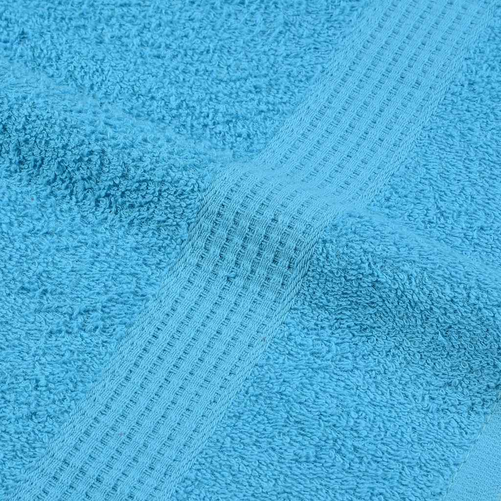 Douchehanddoeken FROGN 2 st 70x140 cm 360 g/m² turquoise is nu te koop bij PeponiXL, paradijselijk wonen!