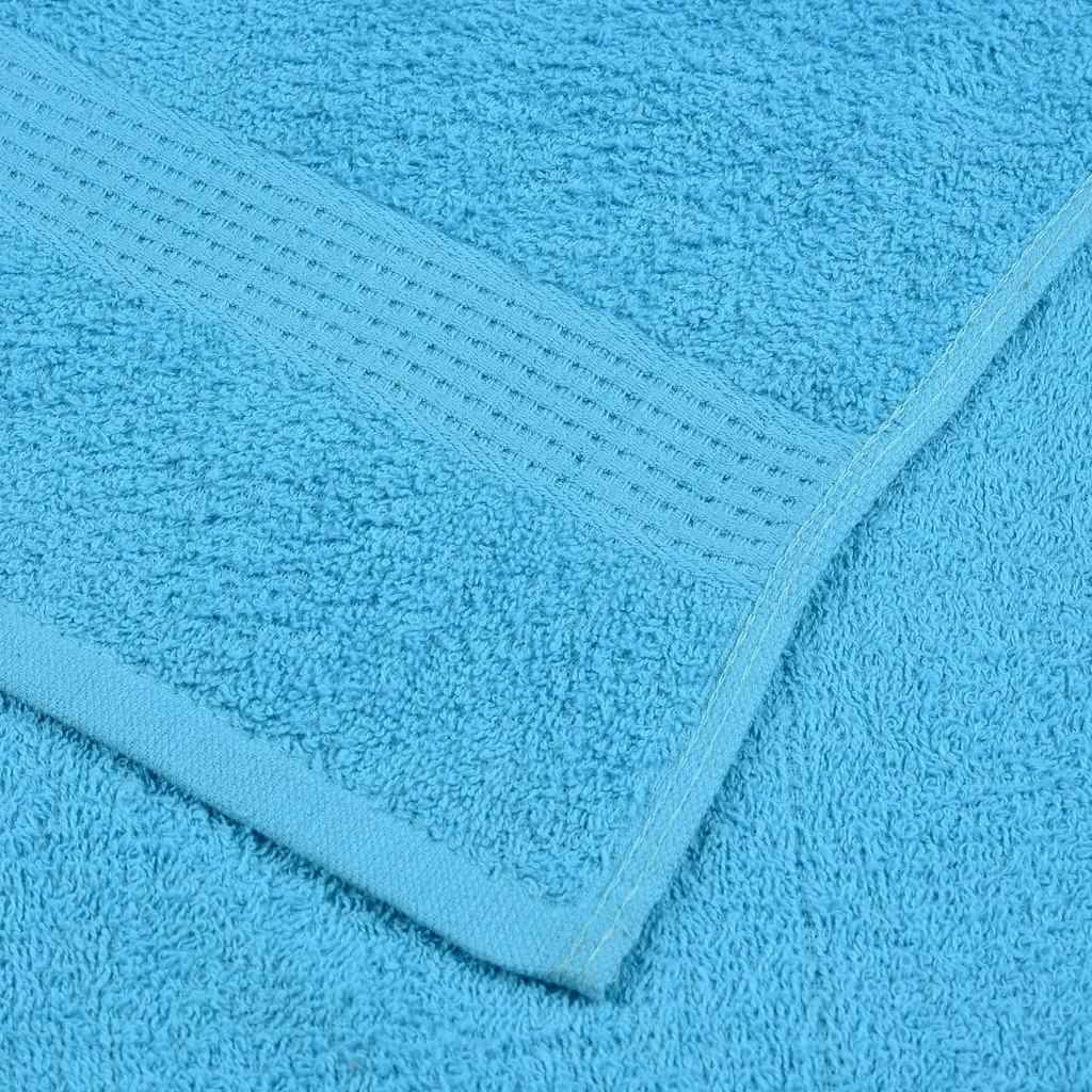 Badhanddoeken FROGN 10 st 100x150 cm 360 g/m² turquoise is nu te koop bij PeponiXL, paradijselijk wonen!