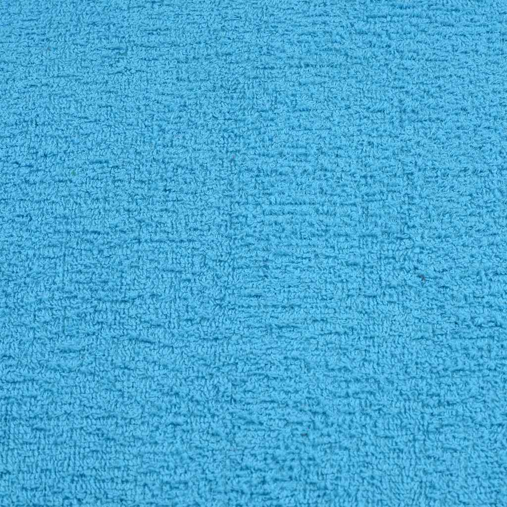Handdoeken FROGN 10 st 100x200 cm 360 g/m² turquoise is nu te koop bij PeponiXL, paradijselijk wonen!