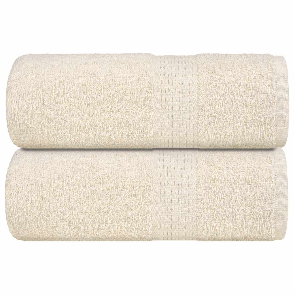 Gastendoekjes FROGN 2 st 30x50 cm 360 g/m² crème