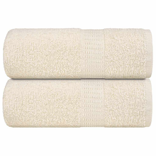 Gastendoekjes FROGN 2 st 30x50 cm 360 g/m² crème is nu te koop bij PeponiXL, paradijselijk wonen!