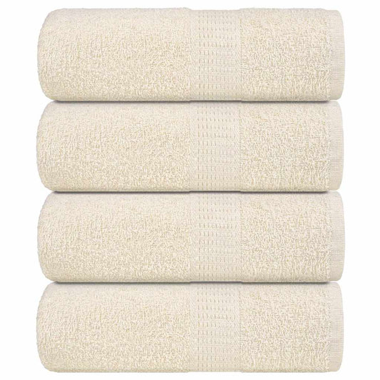 Gastendoekjes FROGN 4 st 30x50 cm 360 g/m² crème is nu te koop bij PeponiXL, paradijselijk wonen!