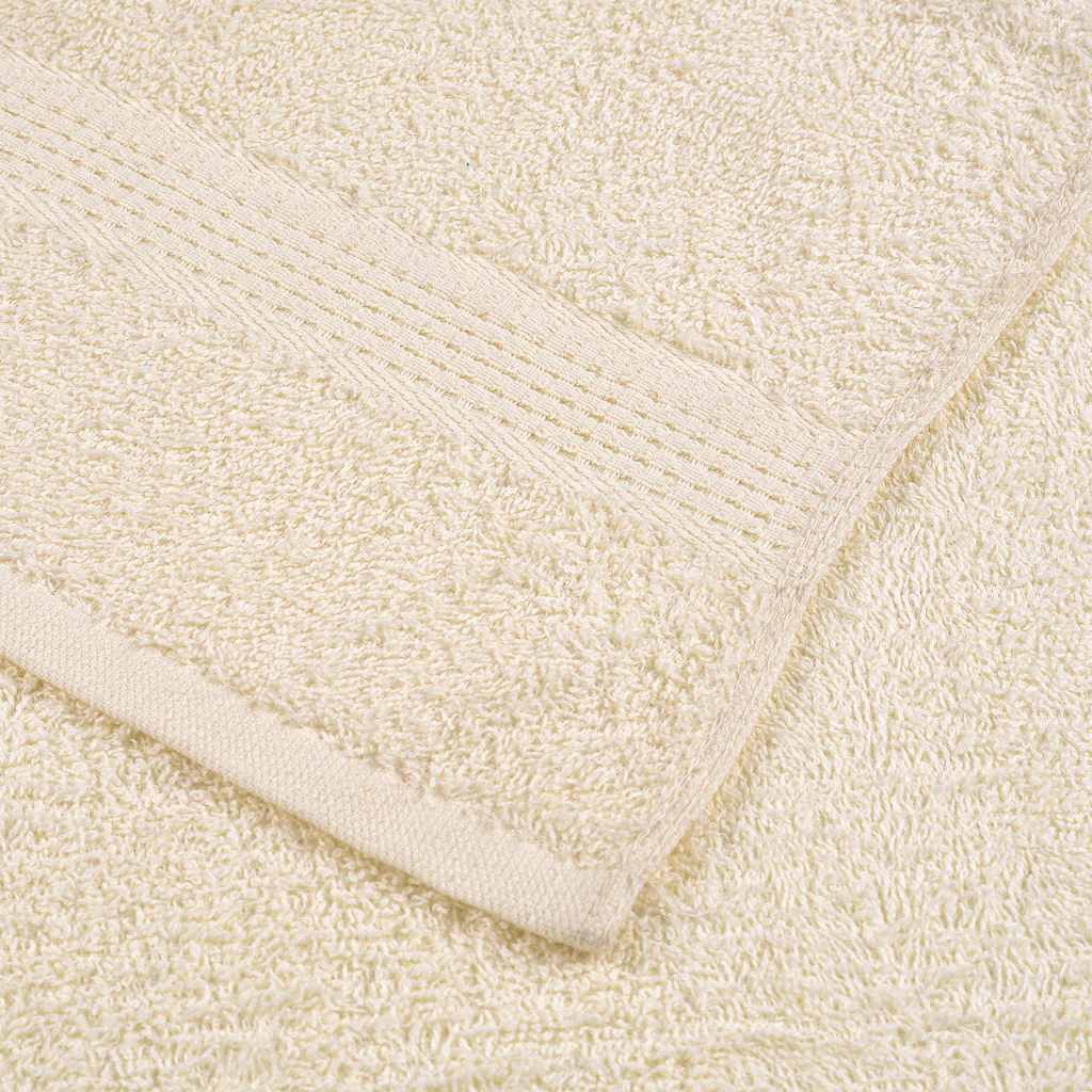 Badhanddoeken FROGN 2 st 100x150 cm 360 g/m² crème is nu te koop bij PeponiXL, paradijselijk wonen!