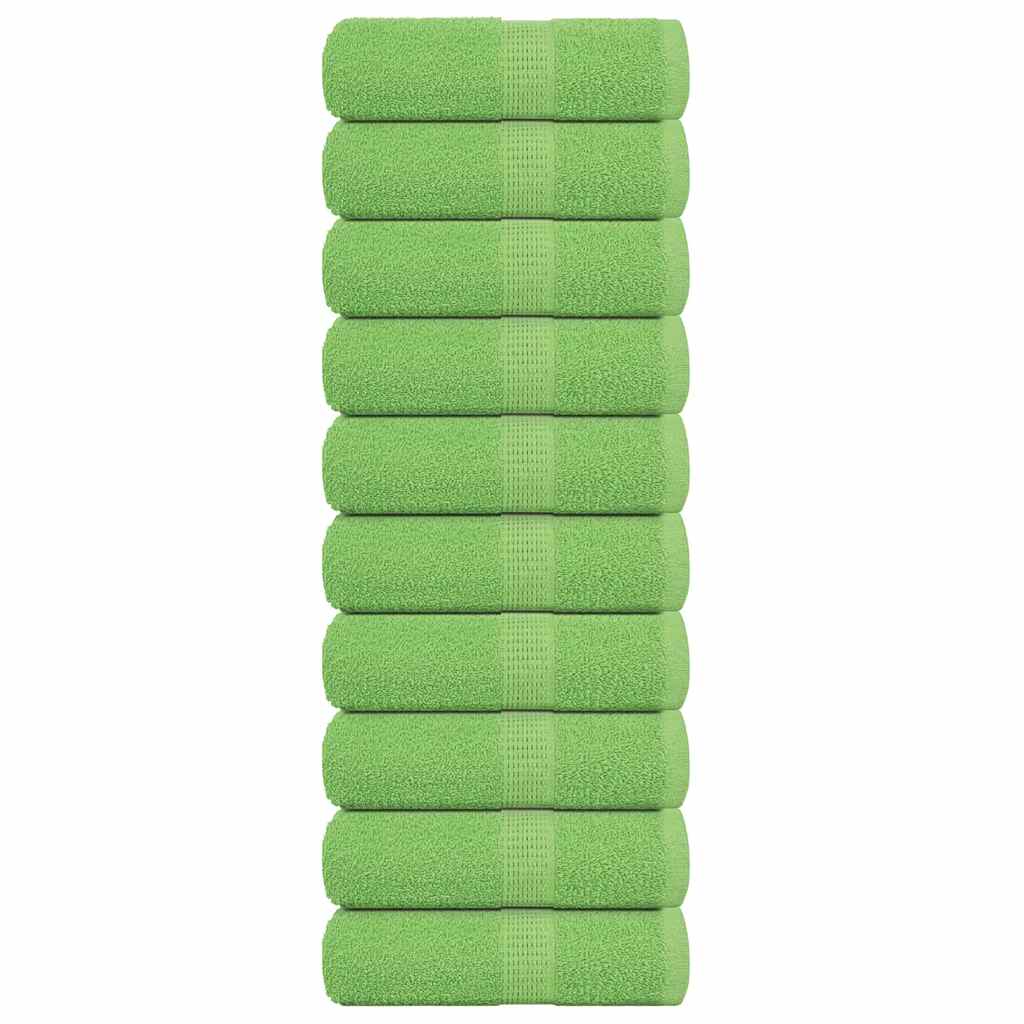 Washandjes FROGN 10 st 30x30 cm 360 g/m² appelgroen is nu te koop bij PeponiXL, paradijselijk wonen!
