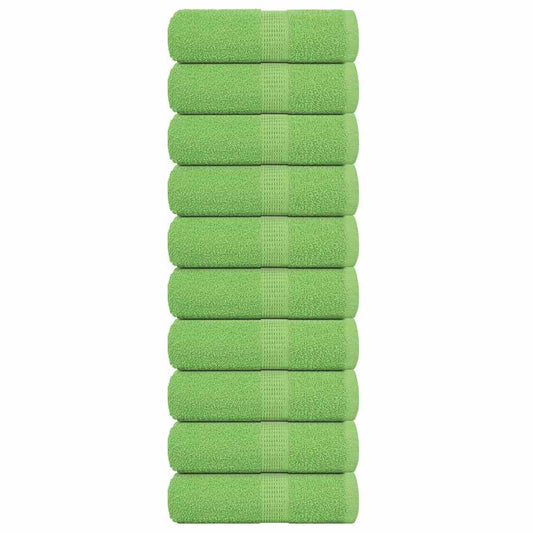 Washandjes FROGN 10 st 30x30 cm 360 g/m² appelgroen is nu te koop bij PeponiXL, paradijselijk wonen!