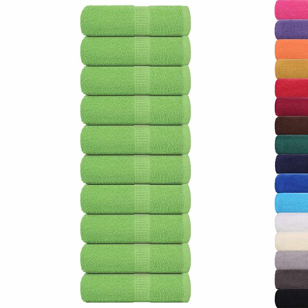 Washandjes FROGN 10 st 30x30 cm 360 g/m² appelgroen is nu te koop bij PeponiXL, paradijselijk wonen!