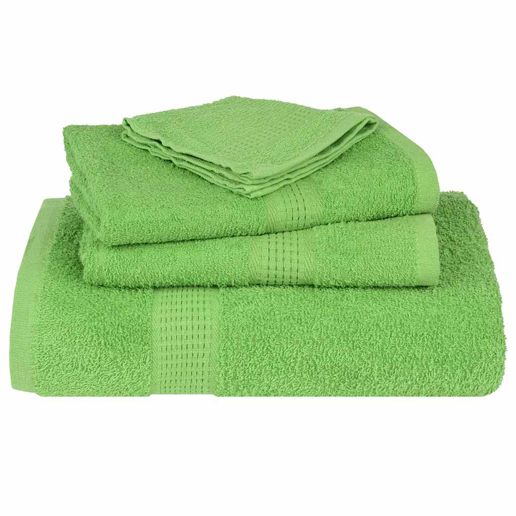 Handdoeken FROGN 2 st 50x100 cm 360 g/m² appelgroen is nu te koop bij PeponiXL, paradijselijk wonen!