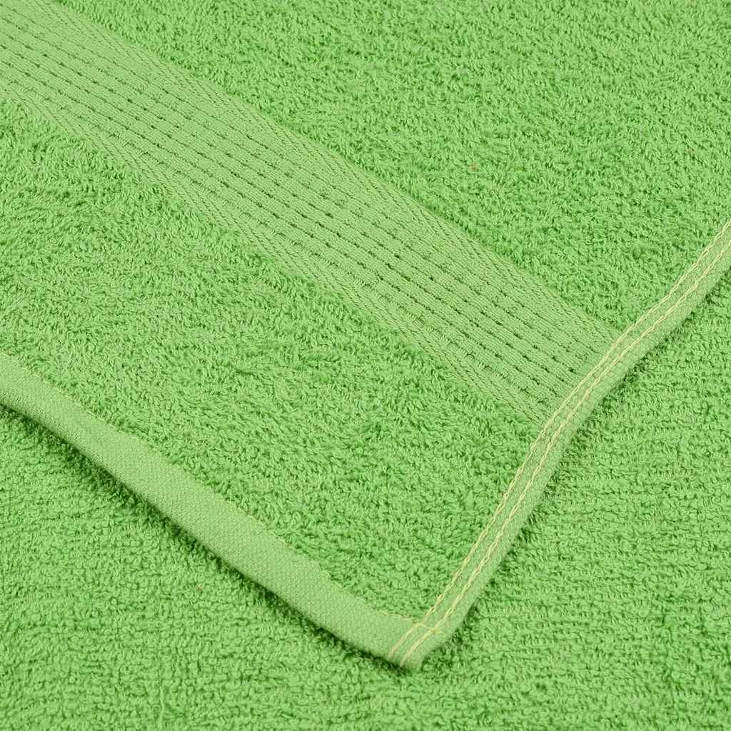 Handdoeken FROGN 4 st 50x100 cm 360 g/m² appelgroen is nu te koop bij PeponiXL, paradijselijk wonen!