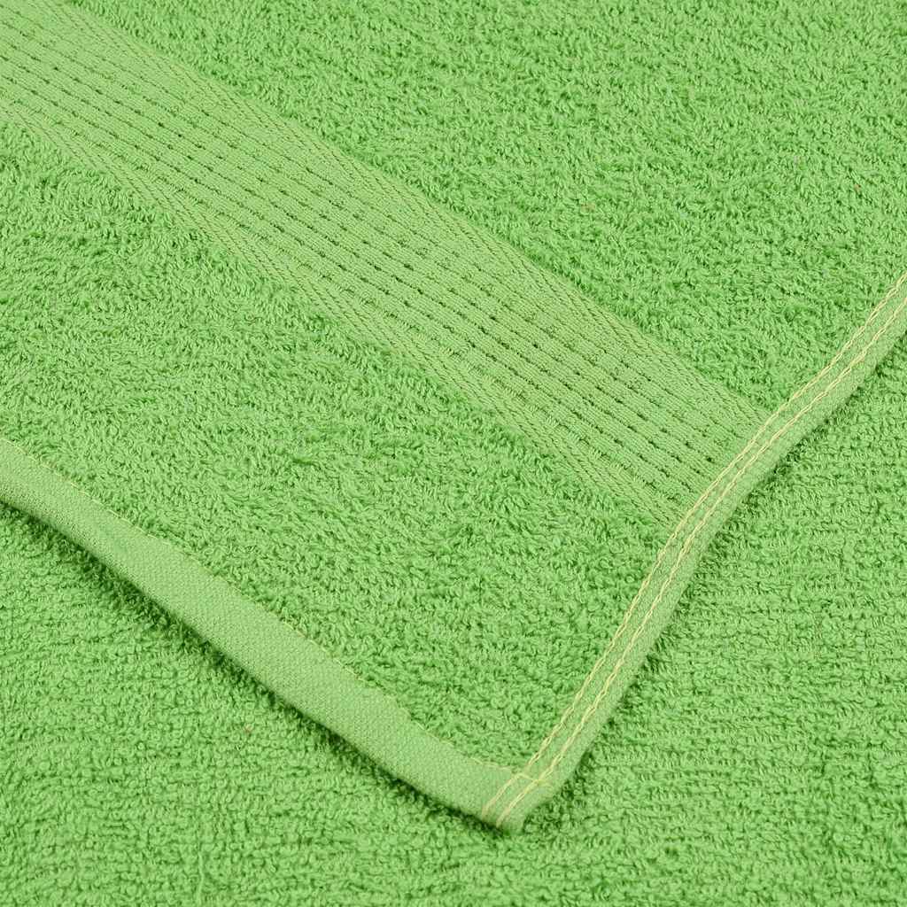 Handdoeken FROGN 10 st 50x100 cm 360 g/m² appelgroen is nu te koop bij PeponiXL, paradijselijk wonen!