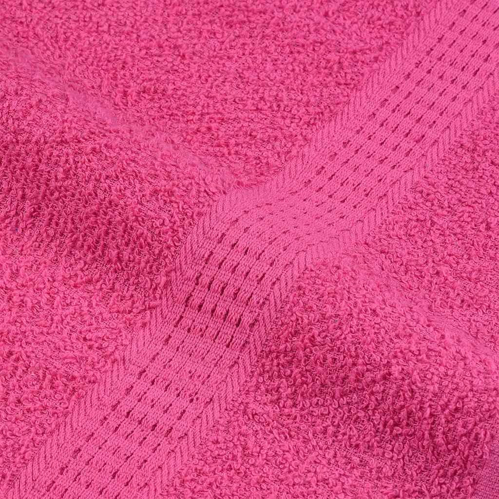 Handdoeken FROGN 4 st 100x200 cm 360 g/m² roze is nu te koop bij PeponiXL, paradijselijk wonen!