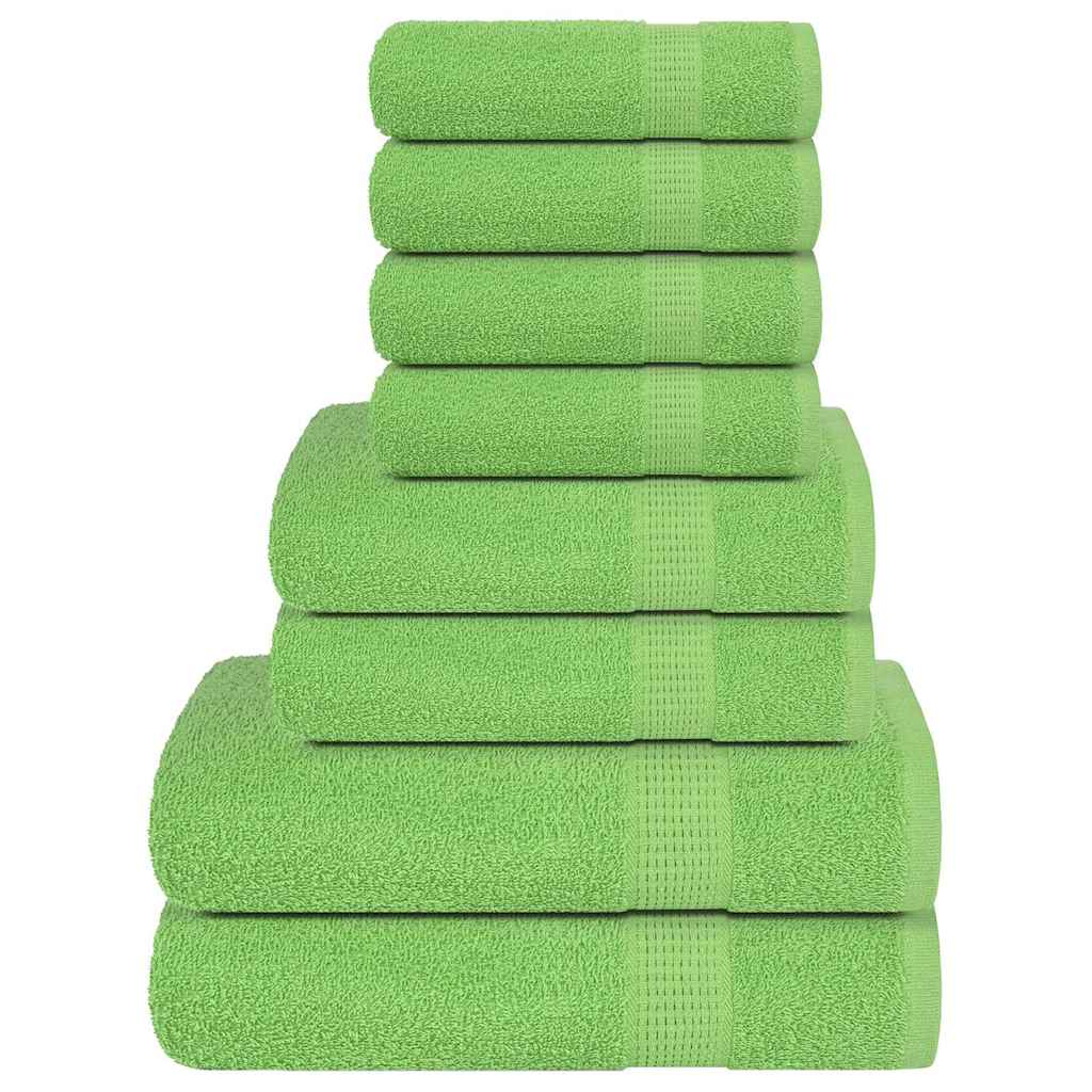 8-delige Handdoekenset FROGN 360 g/m² appelgroen is nu te koop bij PeponiXL, paradijselijk wonen!