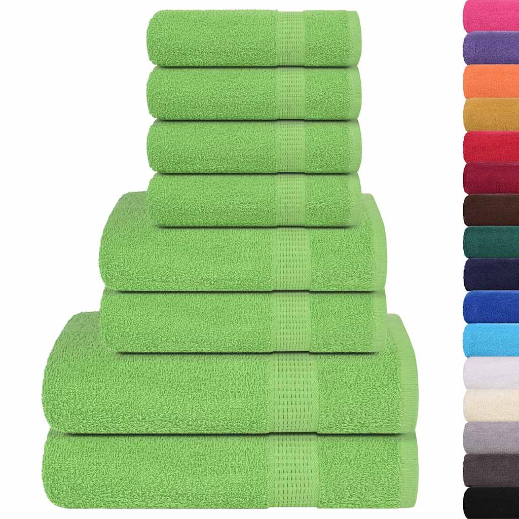 8-delige Handdoekenset FROGN 360 g/m² appelgroen is nu te koop bij PeponiXL, paradijselijk wonen!