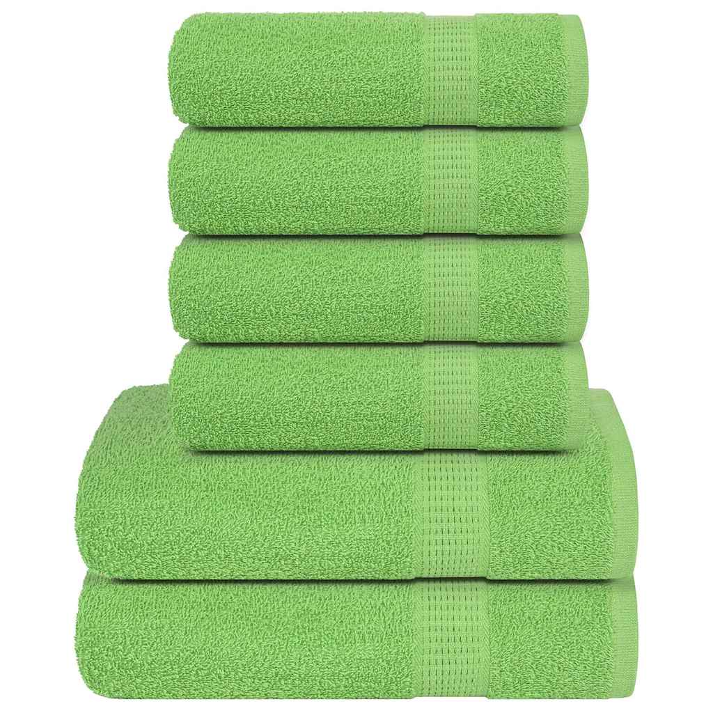 6-delige Handdoekenset FROGN 360 g/m² appelgroen is nu te koop bij PeponiXL, paradijselijk wonen!