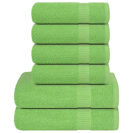 6-delige Handdoekenset FROGN 360 g/m² appelgroen is nu te koop bij PeponiXL, paradijselijk wonen!
