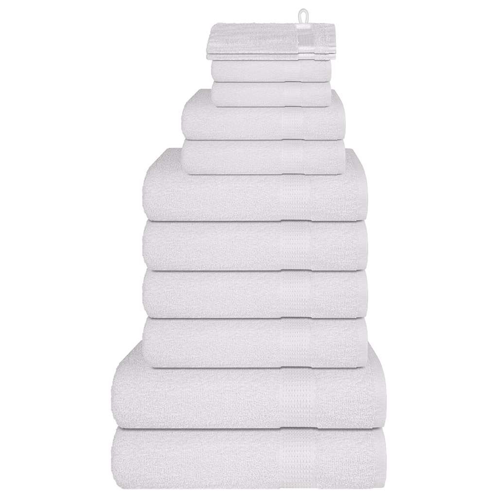 12-delige Handdoekenset FROGN 360 g/m² wit is nu te koop bij PeponiXL, paradijselijk wonen!
