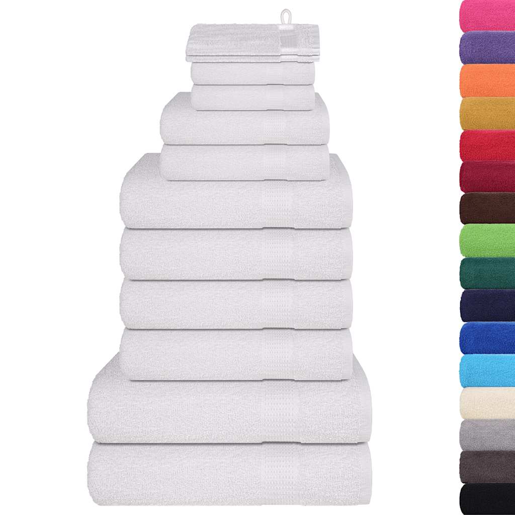 12-delige Handdoekenset FROGN 360 g/m² wit is nu te koop bij PeponiXL, paradijselijk wonen!