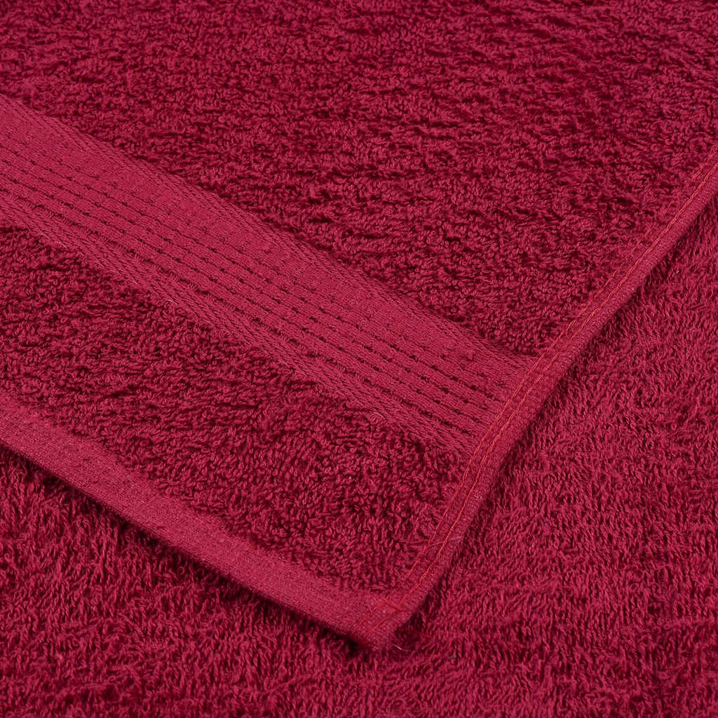 12-delige Handdoekenset FROGN 360 g/m² bordeaux is nu te koop bij PeponiXL, paradijselijk wonen!