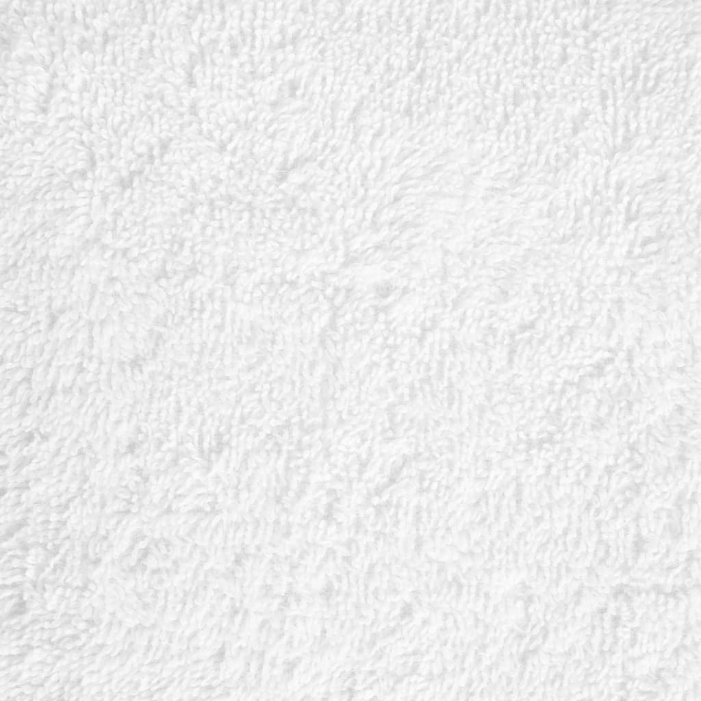 Badhanddoeken SOLUND 10 st 600 g/m² 100x150 cm wit is nu te koop bij PeponiXL, paradijselijk wonen!
