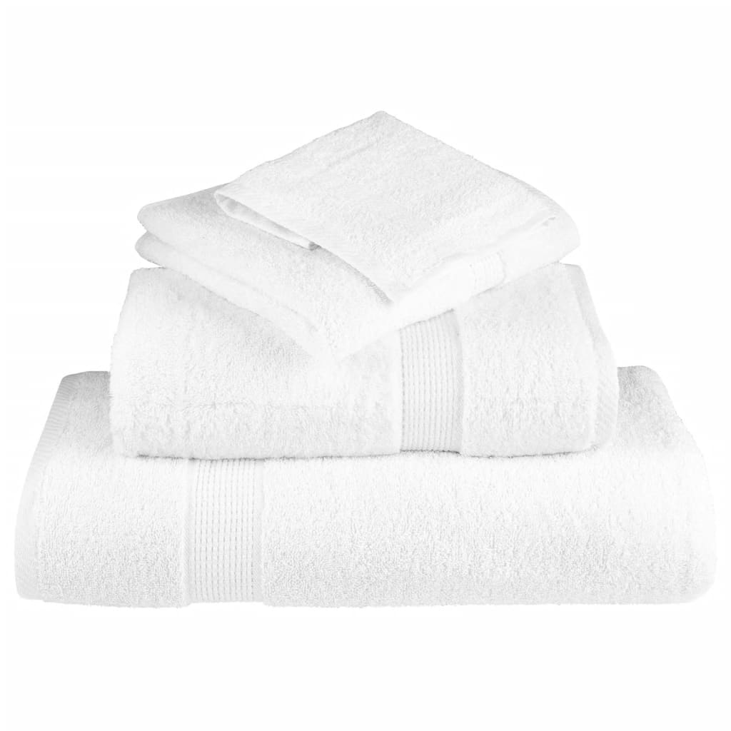 Badhanddoeken SOLUND 25 st 600 g/m² 100x150 cm wit is nu te koop bij PeponiXL, paradijselijk wonen!