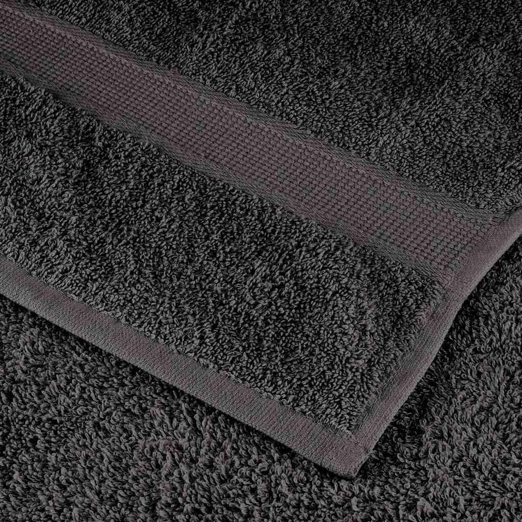 Gastendoek SOLUND 10 pcs Antraciet 15 x 21 cm 550 gsm is nu te koop bij PeponiXL, paradijselijk wonen!