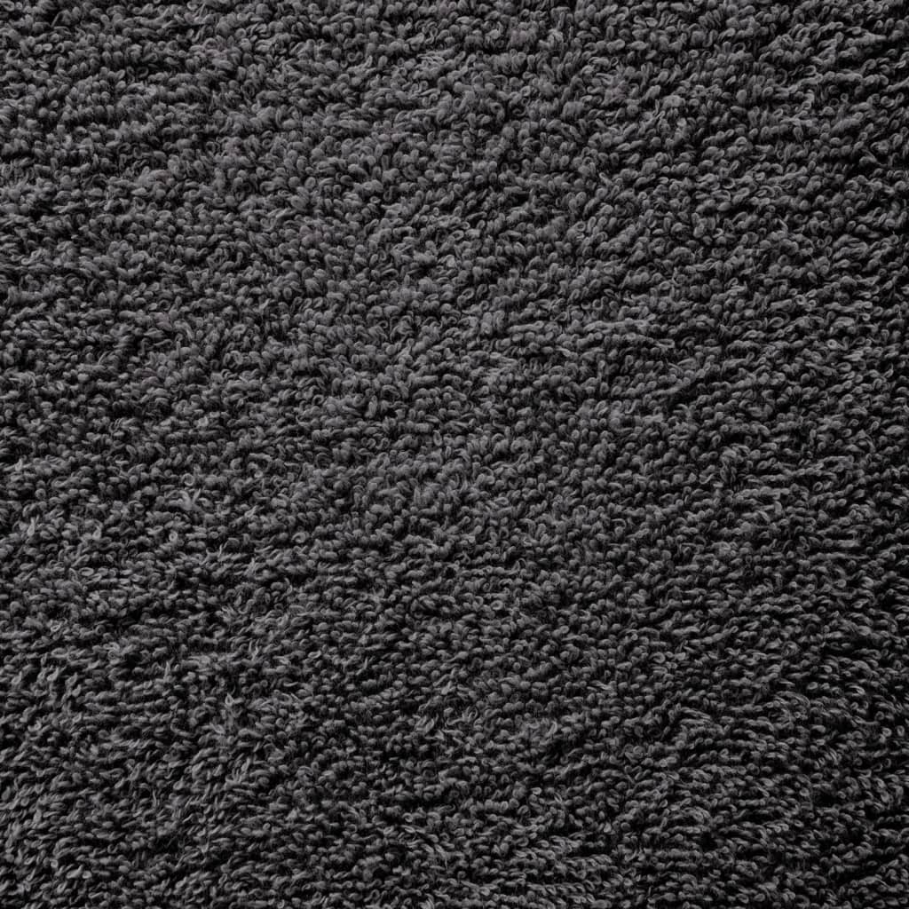 Premium washandjes SOLUND 10 stuks antraciet 30x30 cm 600 g/m² is nu te koop bij PeponiXL, paradijselijk wonen!