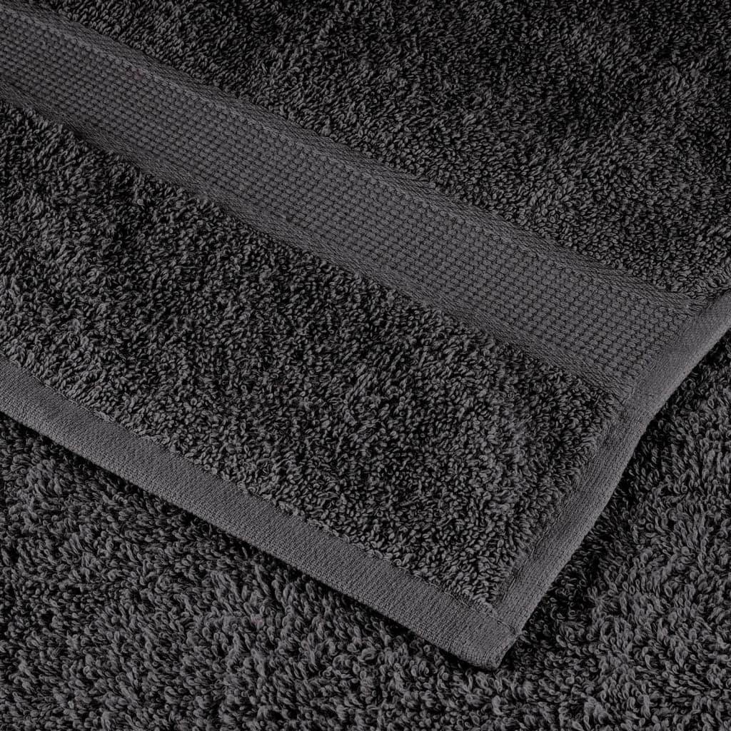 Premium washandjes SOLUND 50 stuks antraciet 30x30cm 600 g/m² is nu te koop bij PeponiXL, paradijselijk wonen!