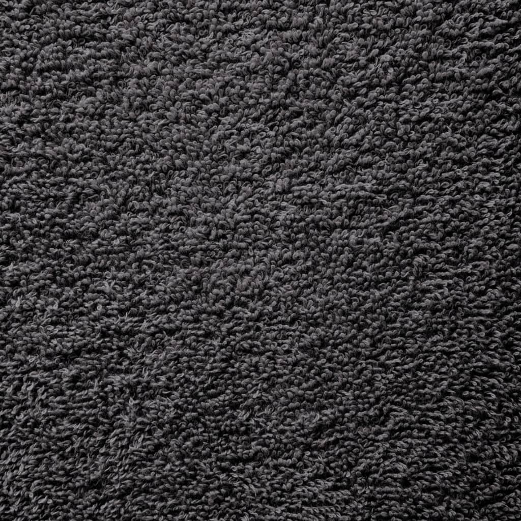 Handdoeken SOLUND 10 st 600 g/m² 100x150 cm antracietkleur is nu te koop bij PeponiXL, paradijselijk wonen!