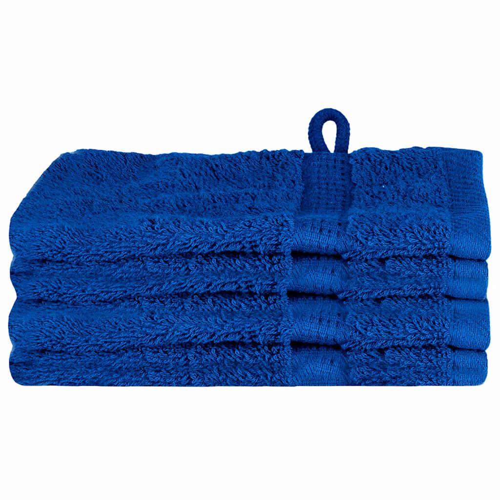 Gastendoek SOLUND 4 pcs Blauw 15 x 21 cm 550 gsm is nu te koop bij PeponiXL, paradijselijk wonen!