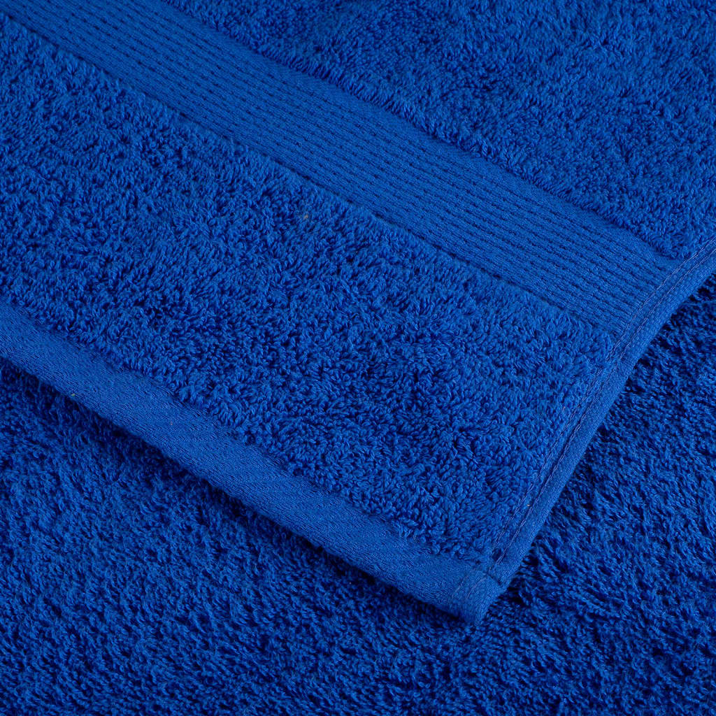 Badhanddoeken SOLUND 10 st 600 g/m² 70x140 cm blauw is nu te koop bij PeponiXL, paradijselijk wonen!