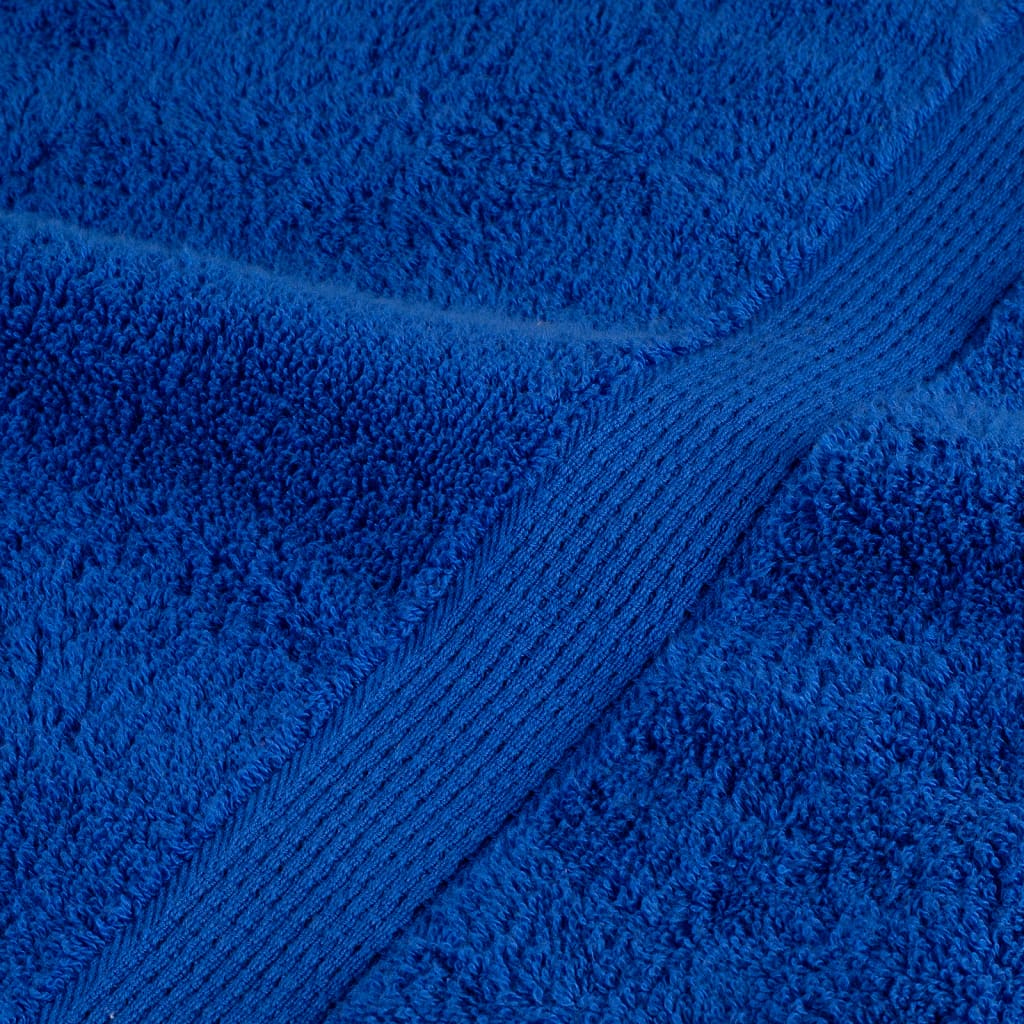 Badhanddoeken SOLUND 10 st 600 g/m² 70x140 cm blauw is nu te koop bij PeponiXL, paradijselijk wonen!