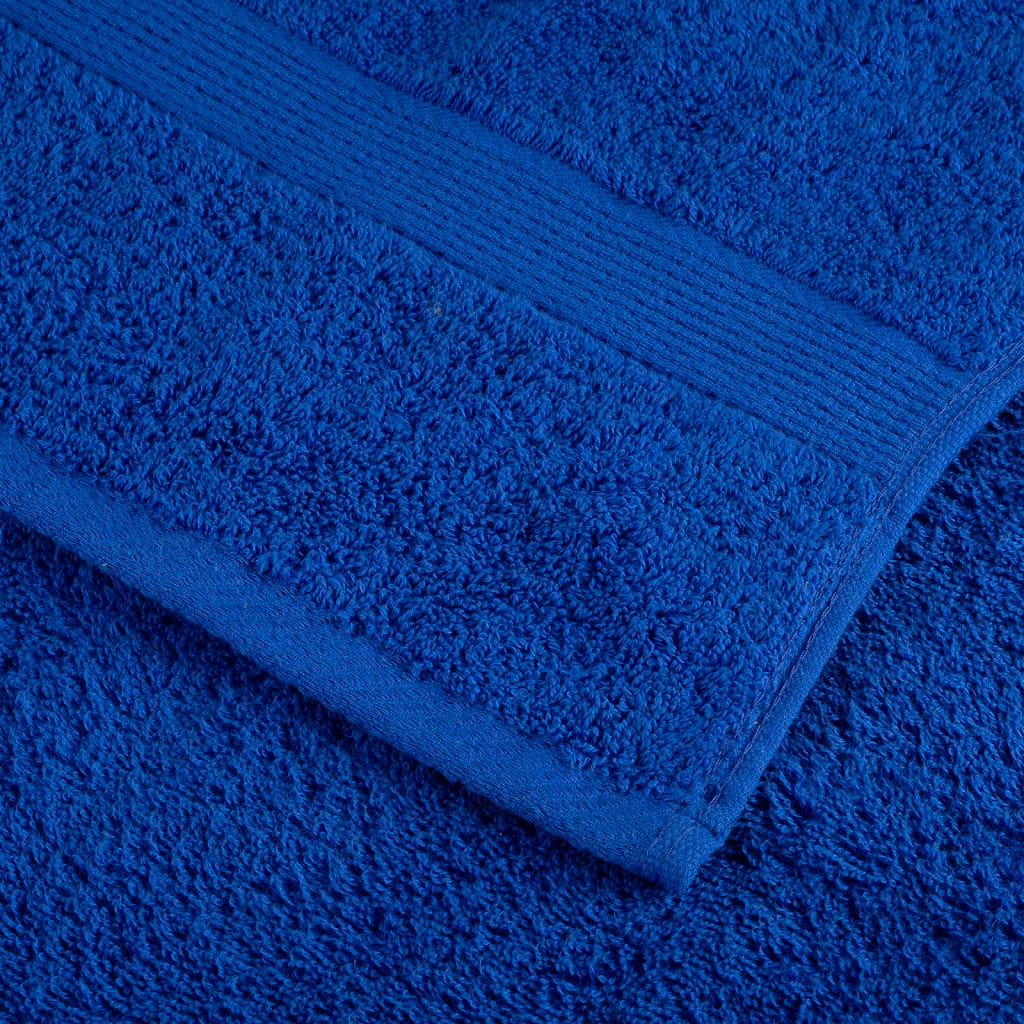 Badhanddoeken SOLUND 10 st 600 g/m² 100x150 cm blauw is nu te koop bij PeponiXL, paradijselijk wonen!