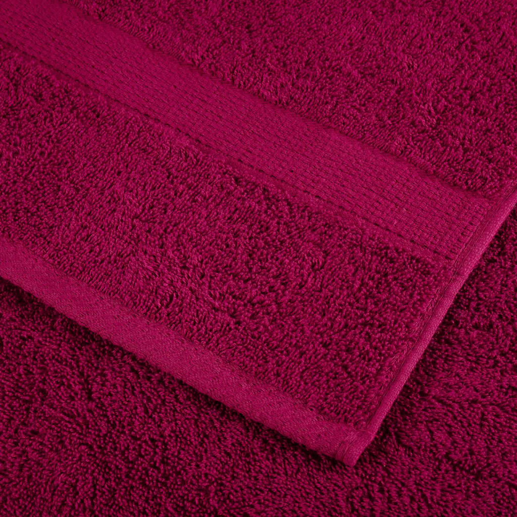 Saunahanddoeken SOLUND 4 st 600 g/m² 80x200 cm bordeaux is nu te koop bij PeponiXL, paradijselijk wonen!