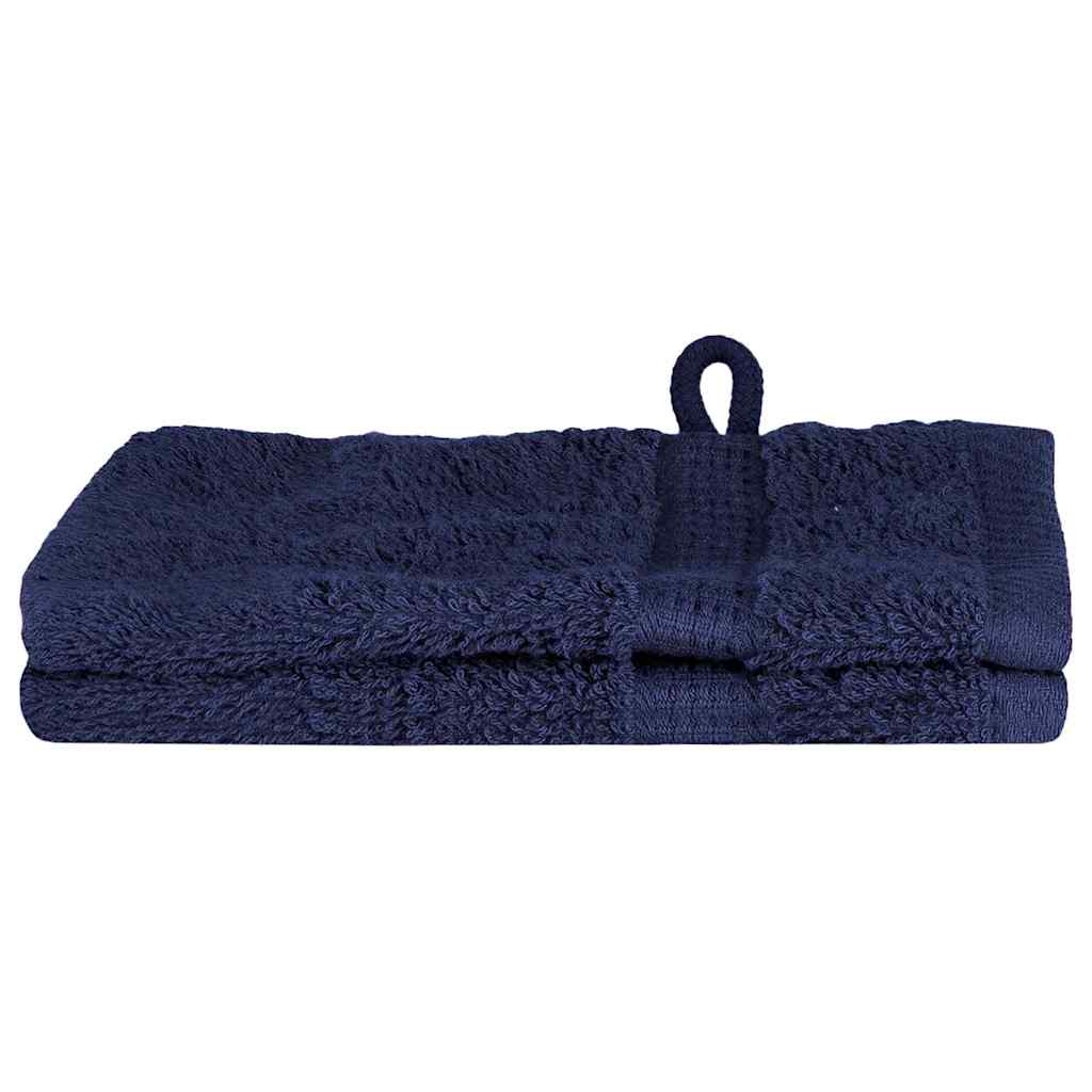 Gastendoek SOLUND 2 pcs Marineblauw 15 x 21 cm 550 gsm is nu te koop bij PeponiXL, paradijselijk wonen!