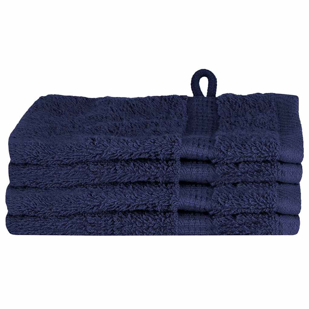 Gastendoek SOLUND 4 pcs Marineblauw 15 x 21 cm 550 gsm is nu te koop bij PeponiXL, paradijselijk wonen!