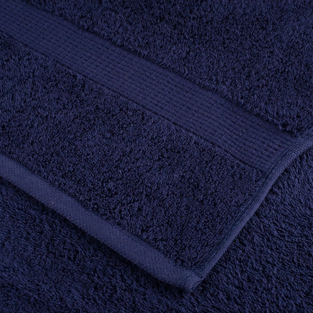 Saunadoeken SOLUND 10 st 600 g/m² 80x200 cm marineblauw is nu te koop bij PeponiXL, paradijselijk wonen!