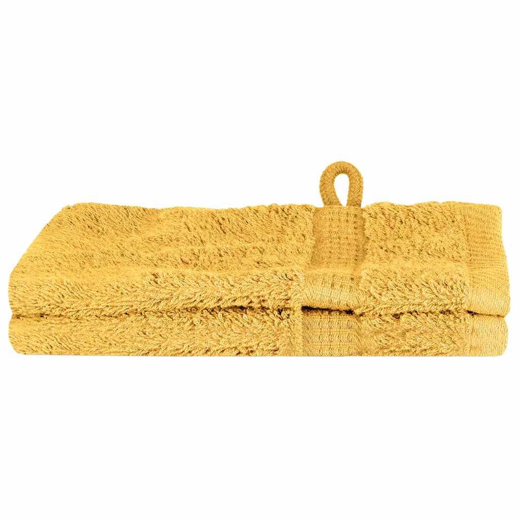 Gastendoek SOLUND 2 pcs Goud 15 x 21 cm 550 gsm is nu te koop bij PeponiXL, paradijselijk wonen!