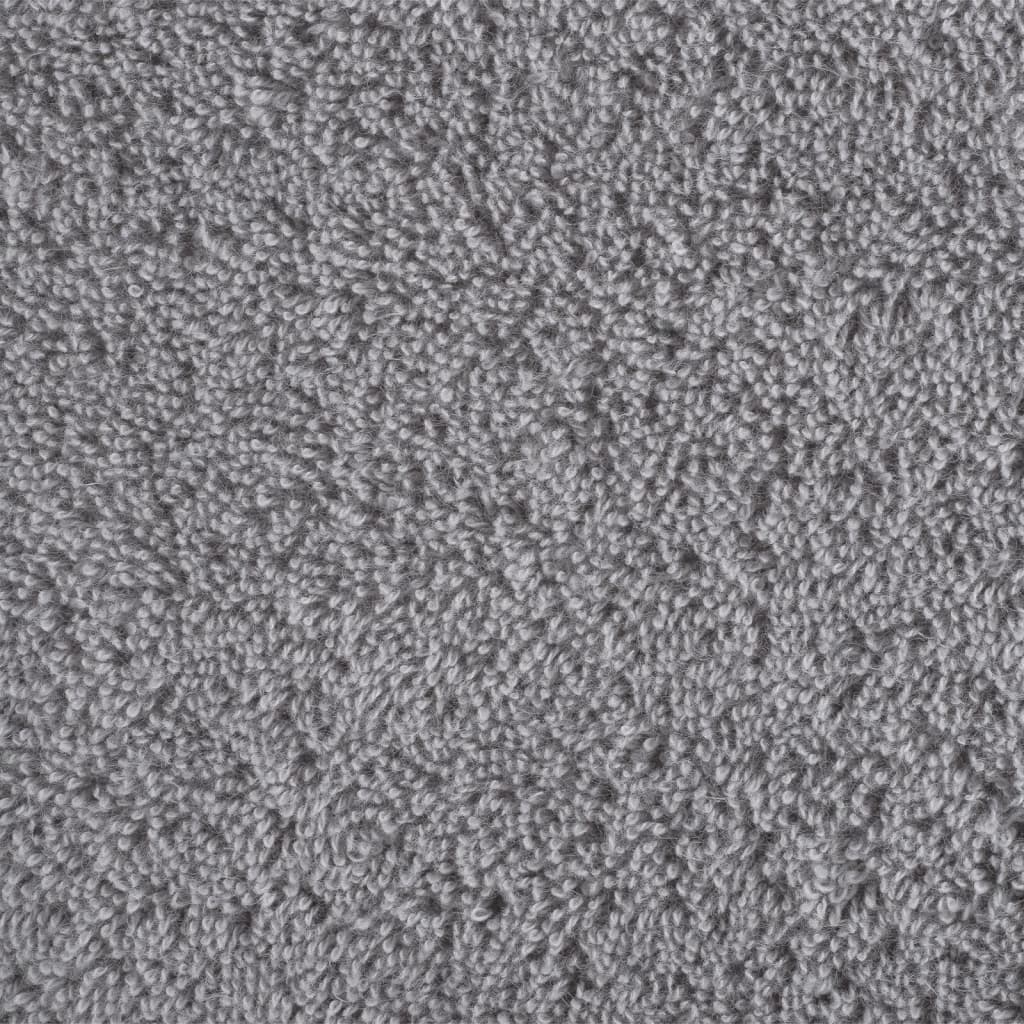 Handdoeken SOLUND 10 st 600 g/m² 100x200 cm grijs is nu te koop bij PeponiXL, paradijselijk wonen!