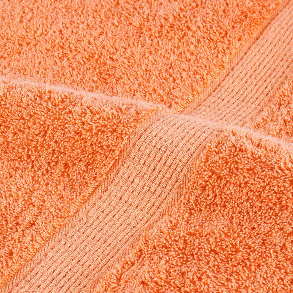 Handdoeken SOLUND 10 st 600 g/m² 50x100 cm oranje is nu te koop bij PeponiXL, paradijselijk wonen!