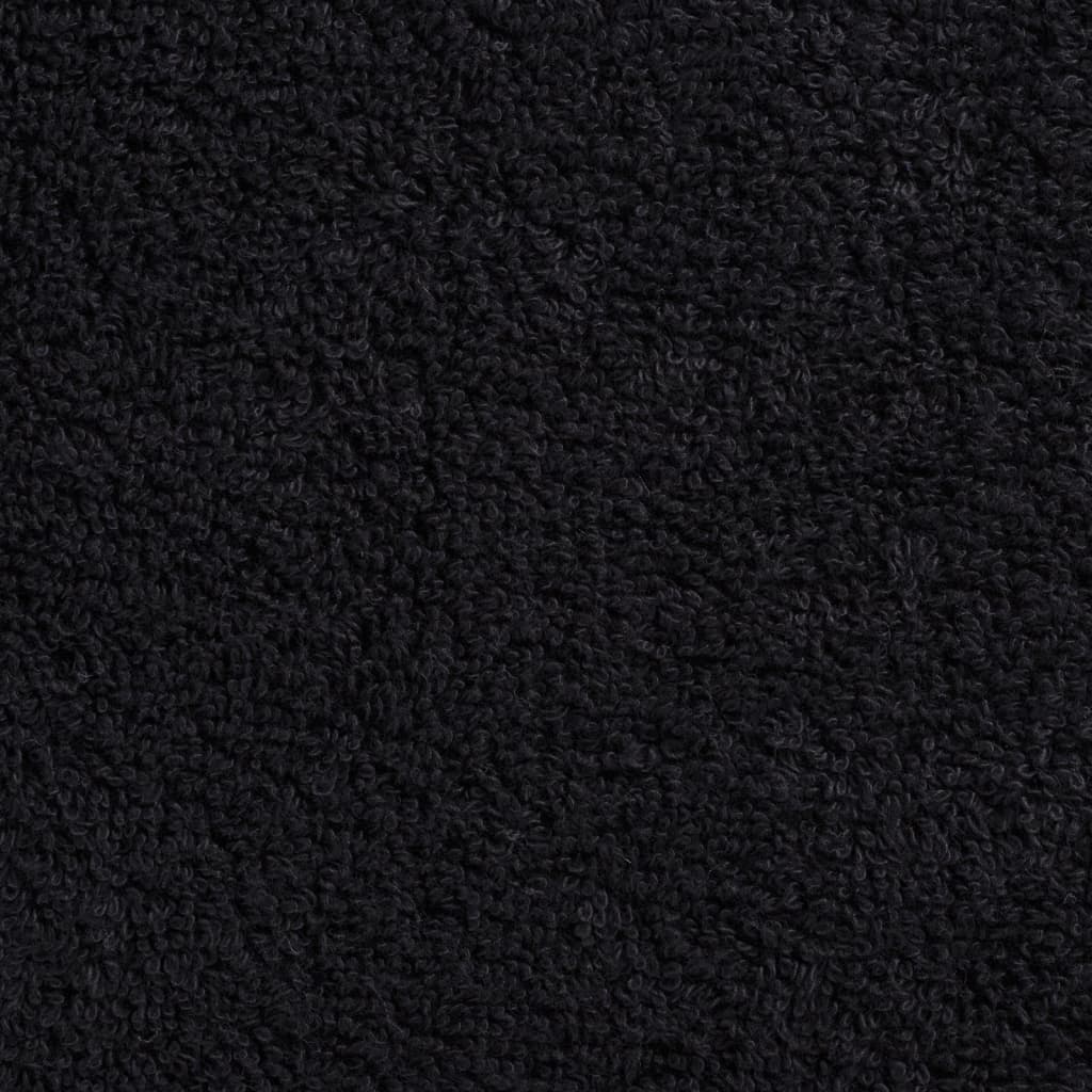 Badhanddoeken SOLUND 2 st 600 g/m² 70x140 cm zwart is nu te koop bij PeponiXL, paradijselijk wonen!