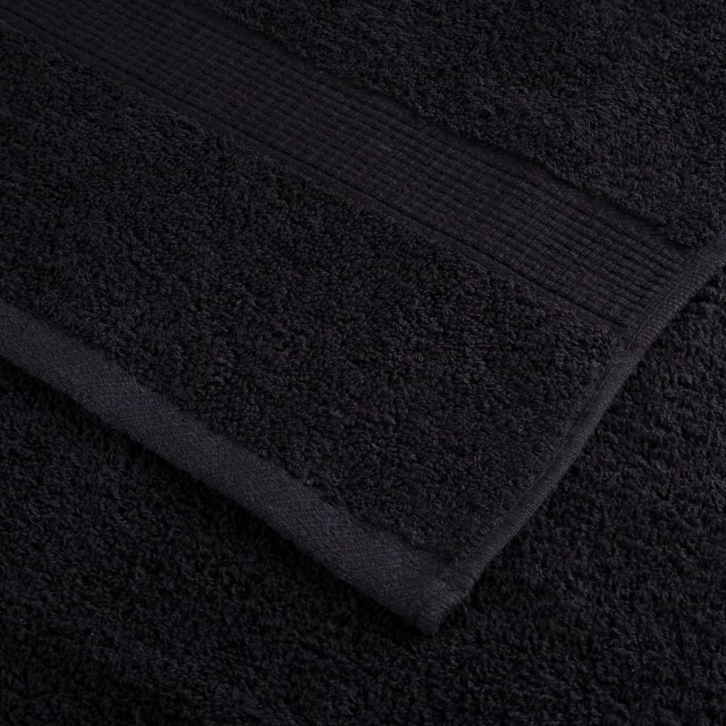 Saunadoeken SOLUND 4 st 600 g/m² 80x200 cm zwart is nu te koop bij PeponiXL, paradijselijk wonen!