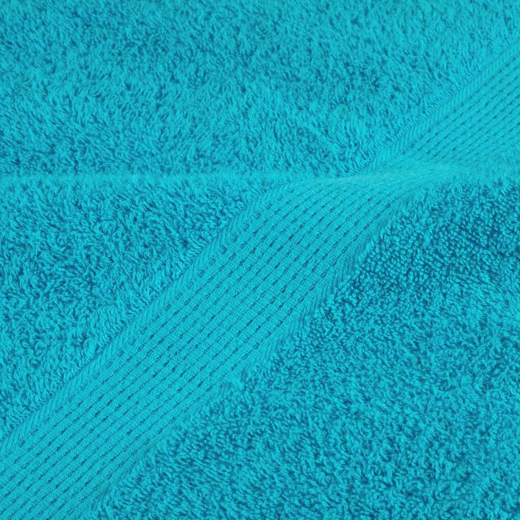 Gastendoek SOLUND 4 pcs Turquoise 15 x 21 cm 550 gsm is nu te koop bij PeponiXL, paradijselijk wonen!
