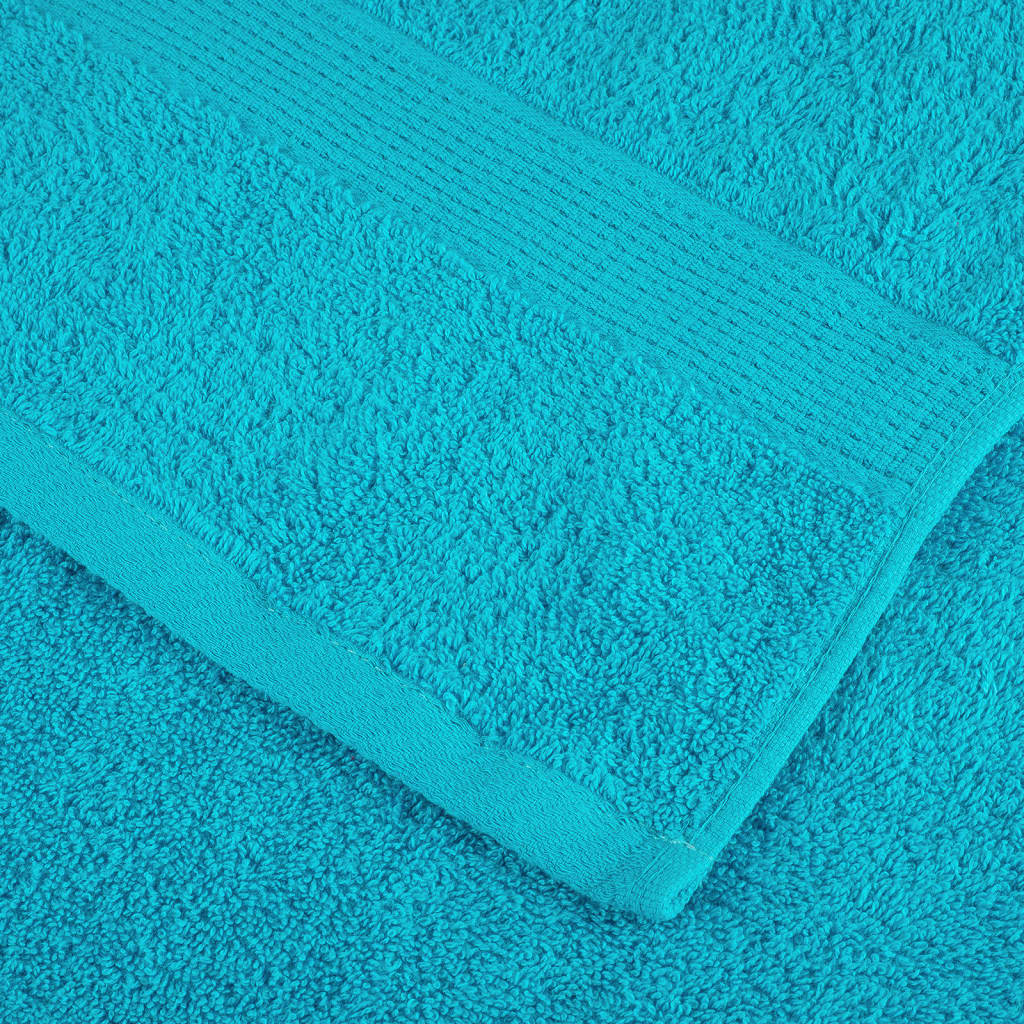 Saunadoeken SOLUND 10 st 600 g/m² 80x200 cm turquoise is nu te koop bij PeponiXL, paradijselijk wonen!