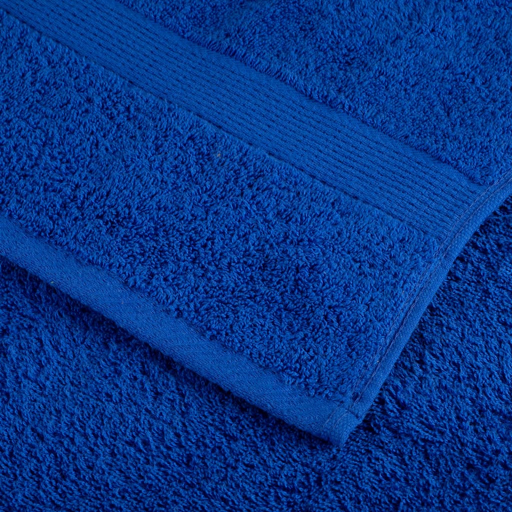 8-delige Handdoekenset SOLUND 600 g/m² blauw is nu te koop bij PeponiXL, paradijselijk wonen!