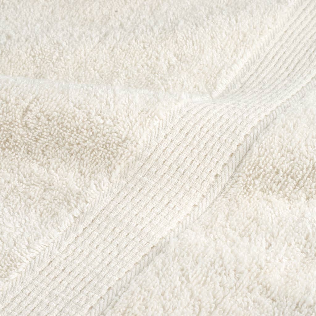 8-delige Handdoekenset SOLUND 600 g/m² crèmekleurig is nu te koop bij PeponiXL, paradijselijk wonen!